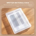 thumbnail image 4 of FOMIYES Organizador De Archivos Transparente De Plástico Para Materiales Y Certificados, 4 of 8