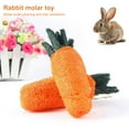 thumbnail image 3 of Pet Enjoy Rabbits Chew Toy,Rabbit Carrot Chew Toys for Teething Relief, Rat Rodent Chew Toys for Rabbits Guinea Pigs Chinchilla Bunny Small Pet, 3 of 7