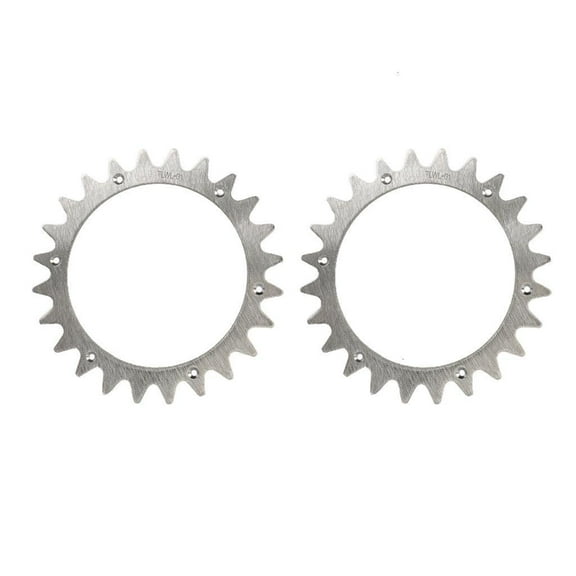 Necvior Set/2pc Optimize Your Robotic Lawn Mower with 205mm Wheel for Landroid S/M Mower