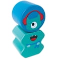 thumbnail image 5 of Hape: Building Block Monster Buddies - 3 Colorful Wooden Block Monster Characters, Match Head & Body Pieces, Twist-On Pieces, Toddlers & Kids Ages 2+, 5 of 7