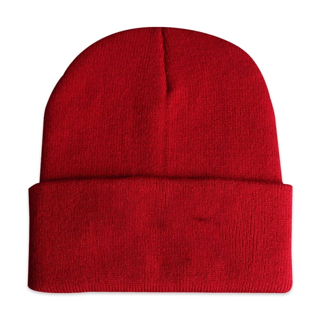 Qarigey Sombreros de punto de otoño, gorra bordada portátil para mantener el calor, gorro y cálido para esquiar a la moda cómodo para fiesta al Sombreros Vino rojo Qarigey AP013233-04