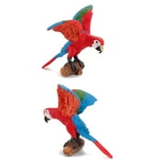 EGNMCR Parrot Toys Figurines Home Decorate Preschool Educational Paper puzzle Birthday Gifts for Kids