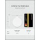 thumbnail image 2 of Set de 24 espejos de maquillaje redondos Compact Mirror Getinbulk, color blanco, 2 of 7