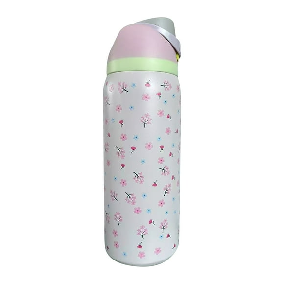Owala Stainless Steel Water Bottle COLOR DROP Floral Pink - 32 OZ