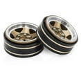 thumbnail image 6 of Kokiya 4 Pieces 1.3 Inches Beadlock Wheel Rim for FMS Ascent-18 1: 18 RC Car Sturdy Bronze Color, 6 of 9