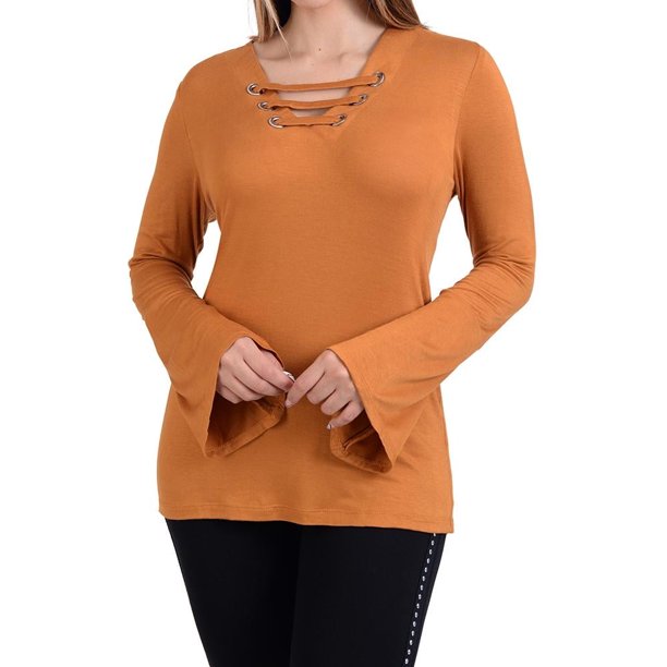 Blusa Ocean Pacific Talla CH Mostaza