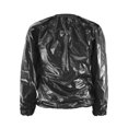 thumbnail image 3 of 2 Pcs Heavy Duty Fitness Weight Loss Sweat Sauna Suit Exercise Gym Anti-Rip Black, L & XXL, 3 of 5