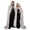 Beige, variant on Elegant Velvet Hooded Cape for Party and Cosplay – Cloak for Adult Halloween Party Dress Up Versatile Year-Round Wear, Sky Blue, XL