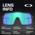 thumbnail image 4 of Oakley OO9462 Sutro S Rectangle Shaped Non-Polarized Sunglasses for Men - Includes Official Eyewear Kit - Matte Navy Frame with Prizm Sapphire Lens, 4 of 7