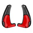 thumbnail image 1 of 2Pcs Carbon Fiber Car Steering Wheel Shift Paddle For Dodge Challenger/Charger/ Durango SRT Paddle Shifter Extension, 1 of 4