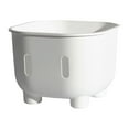 thumbnail image 2 of Otomana de almacenamiento para el hogar, banco otomano con caja, taburete de almacenamiento para muebles, juguetes y aperitivos blanco sin tapa, 2 of 5