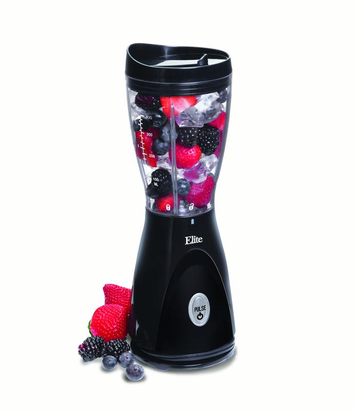elite cuisine 14oz. personal drink blender
