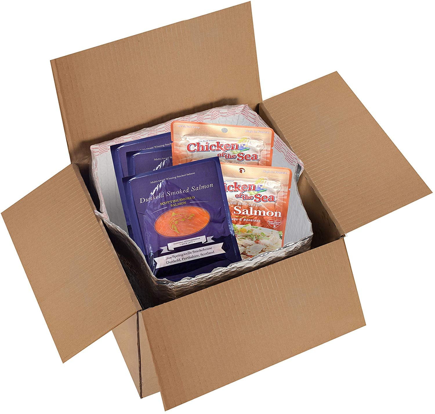 Thermal Box Liners 12x12x12 Metalized Box Liners 12 x 12 x 12. Pack of