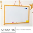 thumbnail image 3 of 1Pc Double sided Blackboard Whiteboard Wooden Chalkboard for Practical Writing, 3 of 9