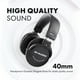 thumbnail image 2 of M-Audio HDH40 - Auriculares de estudio supraaurales con diseño cerrado, diadema flexible y cable de 2,7 m para monitorización de estudio, podcasting y grabación - Negro, 2 of 5