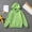 Green, variant on Zecgelong Girls Hooded Sweatshirts Fuzzy Long Sleeve Warm Hoodie Solid Color Casual Front Pouch Pocket Tops,Green 3-4 Years
