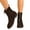 Coffee, variant on Viluyesy Womens PU Leather Mid Calf Boots, Thicken Heels Front Zipper Round Toe Fashion 2025 Moto Boots Red US7.5