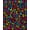 Black, Pattern 1, variant on ODIKA 2x3 Machine Washable Non-Slip Area Rug, Early Reading Development with Colorful Letter Arrangements High Traffic Rug, Yellow, 690897