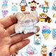 thumbnail image 4 of Juego de 23 pegatinas para bordar por ordenador, estilo retro, marea, mono, accesorios de bricolaje, conejo, tela, 4 of 4
