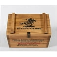thumbnail image 4 of #3025 Winchester Wooden Ammo Box Stain Handcrafted Solid Pine, 16" x 10" x 10", 4 of 4