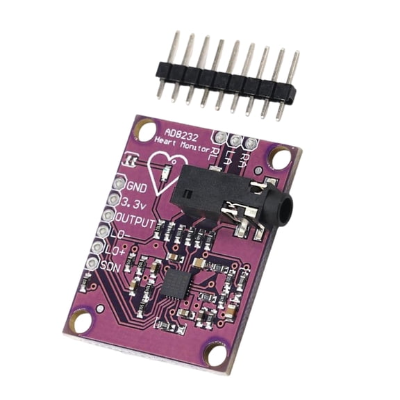 High Precisions AD8232 Heart Rate Sensors ECGs Measurement Development Board for Medicals and Fitness