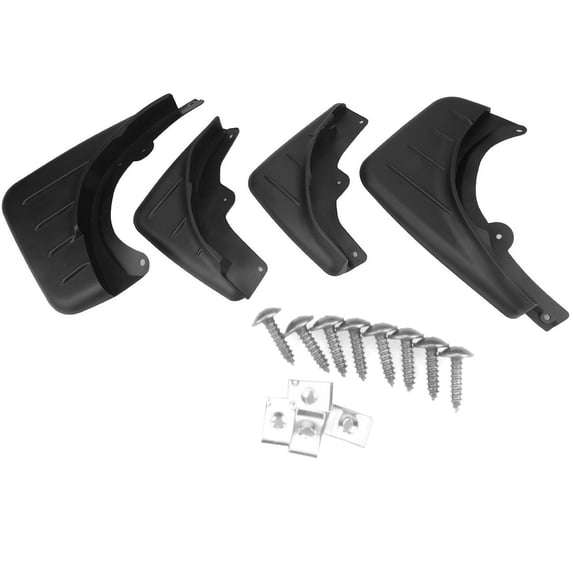 AUTOPA Front & Rear Mud Flaps Splash Guard Kit for 2008-2010 Porsche Cayenne