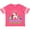 Football Pink and White, variant on Inktastic I Want a Unicorn for Christmas with Presents Boys or Girls Toddler T-Shirt
