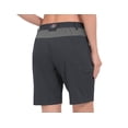 thumbnail image 6 of Little Donkey Andy Women's Hiking Shorts 9 Inch Inseam, Lightweight Golf Shorts Quick Dry with Zippered Pockets (Black XXS), 6 of 6