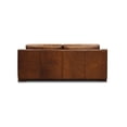 thumbnail image 2 of GTR Leather Ramba 100% Top Grain  Contemporary Loveseat Sofa with Deep Seat, 2 of 7