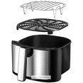 thumbnail image 2 of Gourmia Friteuse à Air Chaud Numérique de 7 Pintes, Noire - Rappel de Préchauffage et de Retour, 2 of 5
