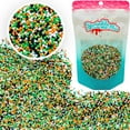 thumbnail image 2 of Ghouls Night Out Mini Nonpareils - Nonpareil Colorful Candy Sprinkles Mix Baking Edible Cake Decorations Cupcakes Cookie Decorating Frosting Toppings - 8 oz, 2 of 8