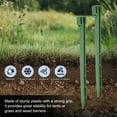 thumbnail image 4 of Uxcell 25-Pack Landscape Edging Garden Stakes, 12 Inch Plastic Landscape Anchoring Spikes Yard Stakes [Green], 4 of 6