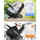 thumbnail image 2 of Cobertor para Silla de Auto de Bebé YOREPEK 69x43 cm Impermeable y Cálido, 2 of 7