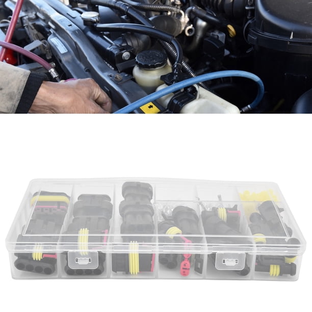 Kit de Conectores de Cable ANGGREK 192 piezas enchufe Resistente Al agua Fácil Instalación