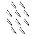 thumbnail image 3 of Monstrate Pinza de azúcar de acero inoxidable, lavable, elegante, recogedor de cubitos de hielo, interior, hogar, Hotel, restaurante, café, comida, Negro 10piezas Monstrate CBP050175, 3 of 6