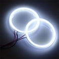 thumbnail image 3 of 2pcs Car Headlight Angle Lights LED COB White Light Motorcycle Auto Lamps Diameter 100mm, 3 of 8