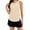 AB02_Beige, variant on Women Athletic Tank Tops Ruffle Sleeveless Racerback Crewneck Shirts Casual Loose Running Gym Yoga Quick Dry Tee Red XL