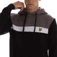 thumbnail image 3 of Lyle & Scott Mens Colour Block Fly Fleece Hoodie, 3 of 4