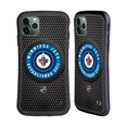 thumbnail image 1 of Head Case Designs Officially Licensed NHL Winnipeg Jets Puck Texture Hybrid Case Compatible with Apple iPhone 11 Pro Max, 1 of 7