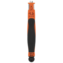 Zenport KS06 6-in-1 Multi-Sharpener for Pruners, Scissors, and Knives, Orange/Black