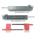 thumbnail image 4 of Bgsha 5 8in 2PCS CNC Tour Carbure Filetage Indexable Porte-Outil de Tournage SER1616H16, 4 of 8
