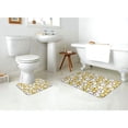 thumbnail image 4 of Honeii Cartoon Chicken Pattern Bathroom Anti-Skid Pad Bathroom Mat Vintage Seamless Pattern Not-Slip Toilet Rug Set, 4 of 6
