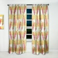 thumbnail image 2 of Designart 'Tropical Bright Mood III' Tropical Curtain Panel, 2 of 5