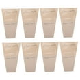 thumbnail image 4 of FRCOLOR  20 Pcs Flower Bag for Bouquet Bags Flowers Sealed Miss Beige, 4 of 8
