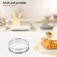 thumbnail image 3 of Weiweiguan 4pcs Pancake Rings Baking Ring Pastry Rings Muffin Cooking Rings for Baking (10cm Inner Diameter), 3 of 6