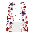 thumbnail image 2 of Darzheoy 4th of July Table Runner, Patriotic Red, White, Blue Star Design, Available in 5 Sizes, Wrinkle-Resistant, Holiday Table Decor for Independence Day, Memorial Day, Home, Party, 2 of 6