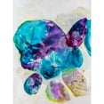 thumbnail image 3 of Combs, Joyce 12x14 Black Modern Framed Museum Art Print Titled - Aegean Dream I, 3 of 5
