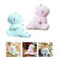 thumbnail image 1 of 2 uds muñeco de peluche de , lindo juguete de peluche dibujos animados para y niñas almohada de cumpleaños muñec BLESIY Muñeco de peluche de dinosaurio, 1 of 6