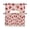 Red, variant on Red Strawberry Kitchen Curtains Set for Windows 3 Piece Cafe Curtains 24 Inch Length Swag Curtains Valances and Tier Set Elegant Farmhouse Fruits Drapes for Bedroom Bathroom Living Room