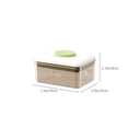 thumbnail image 3 of Airtight Food Storage Containers with Lids,Top Pop Cereal Containers Storage,Air Tight Stackable Dry Cereal Container Set for Pantry Snack Coffee Sugar,Dog-Cat Pop Treat-Airtight Jar-Container, 3 of 9